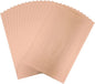 Briartw 20x29cm Hot Foil Paper 50 Sheets Pack Toner Reactive Foil Hot Stamping Foil Paper by Laser Printer and Laminator for Scrapbooking Craft Cardmaking DIY Album (Rose Gold, 50 Sheets)