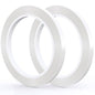 GLAMFIELDS 2 Rolls 1/4" 60Yd Floral Tapes,Clear Floral Tape,White Floral Tape for Bouquet Stem Wrap, Waterproof Florist Tape for Flower Arrangements Supplies Craft Corsages Wedding 60 Yd/Roll
