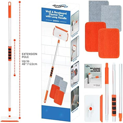 Qaestfy Wall & Baseboard Cleaner Mop Tool - Image 5