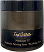 3D Sculpture Painting Paste|Texture Paste|Decorative Plaster|Ready to Use|Unique Metallic Pearl and Neon Colors|Ideal for Artwork|Stencil|Flowers|Texture and Art Relief|6 oz (Café Noir Brown)