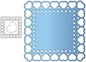 Cutting Dies Metal Stencils Scrapbooking Tools DIY Embossing Template for Paper Card Making Album Arts Crafts Supplies (Heart Frame-6.9x6.9cm)