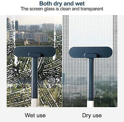 Versatile Handheld Window Screen Cleaning Brush: Dual-Purpose Tool - Image 2