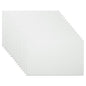 PATIKIL 2.1x3.3 Inch Anodized Aluminum Sheet Metal, 15Pcs Laser Plates Engraving Blanks 0.5MM Thin Rectangle for Crafting DIY House Laser Engraving, Silver