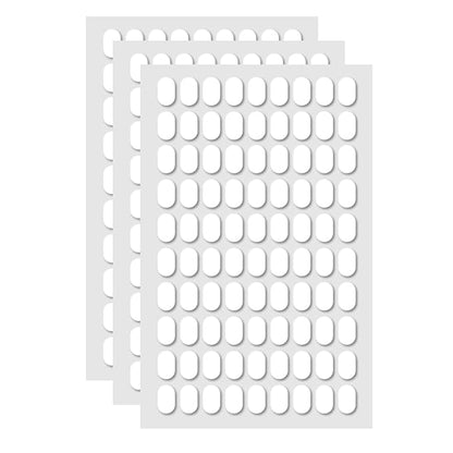 270 Pcs Sticky Tack Poster Stickers, Double Sided Sticky Round Clear Stickers, No Trace Poster Adhesive Putty Removable Waterproof Adhesive Dots for Festival Decoration Sticky Dot (0.31" X 0.51")
