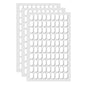 270 Pcs Sticky Tack Poster Stickers, Double Sided Sticky Round Clear Stickers, No Trace Poster Adhesive Putty Removable Waterproof Adhesive Dots for Festival Decoration Sticky Dot (0.31" X 0.51")