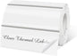 1" x 3" Transparent Thermal Label Stickers,Waterproof Thermal Printer Sticker Labels for Gift Wrapping, Self-Adhesive Name Price Tag DIY Custom Logo Design (500 pcs,Clear)