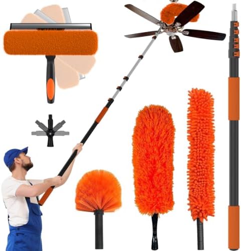 Buyplus 30FT Reach Dusting Kit, Long Duster by Buyplus
