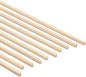 Wood Square Dowel Rods 3/16-inch x 48 Pack of 25 Wooden Craft Sticks for Crafts and Woodworking by Woodpeckers