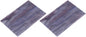 MECCANIXITY 2 Pcs Stained Glass Sheet Mosaic Tile 7.9 Inch x 5.9 Inch Dark Purple Stained Glass Sheets for Crafts DIY Art Project