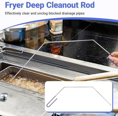4 PCS Fryer Cleaning Tools - Image 7