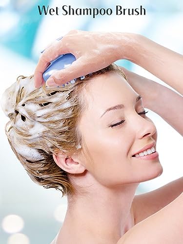 HEETA Silicone Scalp Massager Hair Scrubber Shampoo Brush - Image 6