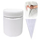Acrylic Modeling Paste 3D Art Texture Paste 9.88oz/280ml, Ideal for Wood/T-Shirts/Glass/Stone, Sculpting Material Fast Drying Gesso Alternative DIY Crafts Projects (Modeling Paste with Bags)