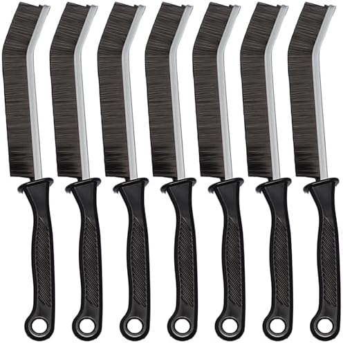 Crevice Cleaning Brush Set, Hard Bristle Grout Brush by Unknown