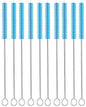 Long Straw Brush Cleaner, Flexible Nylon Tube Cleaning Brushes by DESIN