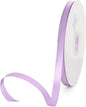 3/8" x 100 Yards Light Lilac Polyester Satin Ribbon Single Faced Bulk Fabric Ribbons for Gift Wrapping, Crafting and DIY Projects, Scrapbooking, Bows and Card Making