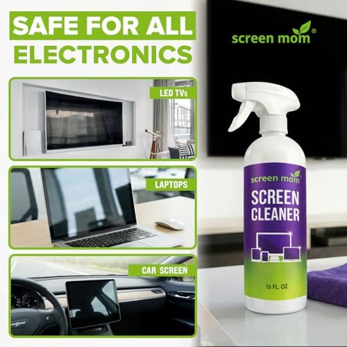 Screen Mom Screen Cleaner Spray 2 Pack-16oz - Image 2