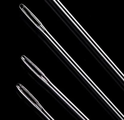 Marcobrothers 12" Professional Upholstery Large Eye Long Needle Easy to Thread, Hand Sewing Needle. (12 inch)