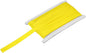 MECCANIXITY Double Fold Bias Tape for Sewing 5/8 Inch x 12 Yards Satin Pre-fold Continuous Binding Tape for Seaming Quilting Hemming Binding DIY Crafts, Yellow
