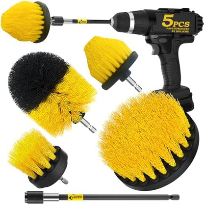 Holikme 5Pack Drill Brush Set by Holikme