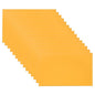 PATIKIL 5x8 Inch Anodized Aluminum Sheet Metal, 15Pcs Laser Plates Engraving Blanks 0.5MM Thin Rectangle for Crafting DIY House Laser Engraving, Yellow