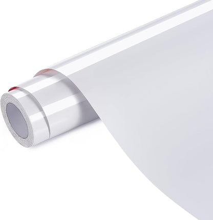 Ant Smart Adhesive Permanent Vinyl Compatible with Cricut Explore and Maker Series Without Cutting Mats, Create DIY Projects, Decals, Stickers & More (Ivory White, 13inch x 30ft)