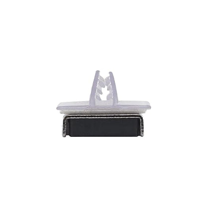 Master Magnetics Magnetic Sign Holder Pack - Magnetic Sign Holders for Door Frames, Metal Shelves, Whiteboards - Powerful Magnet - Retail EZ Grip Holder - 3" L x 1" W x 0.75" H - 5-Pack
