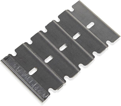 American Line Single Edge Razor Blades - 100-Pack - 0.012" Heavy Duty High Carbon Steel for Extra Durability and Long Life - 66-0448