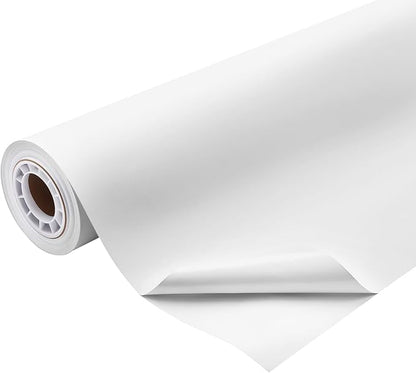 FastPlot Self Adhesive Vinyl - Waterproof 4mil - 42inch x 60ft Roll - 3inch core
