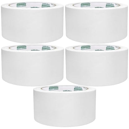 BookGuard 2 Inch Bookbinding Repair Cloth Tape, Book Repair, Canvas Bookbinding Tape, White, 15 Yards per Roll - Case of 5