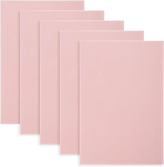Linoleum Blocks for Printmaking Supplies - 5PCS 4”x6”Rubber Linocut Block Printing Kit for Stamp Carving, Soft Relief Printing Linoleum for DIY Crafts & Art Projects