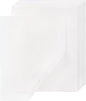 110 Sheets Transparent Vellum Paper - 8.5 x 11in 100GSM Translucent Matte Art Paper for DIY Printing Drawing Wedding Invitations Greeting Cards Decor Gift Wrapping PAP02TP110