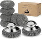 Steel Wool Scrubber, Stubborn Messes on Cookware, Oven & Kitchen Sinks by Hamgtrion
