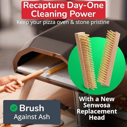 Senwosa Pizza Oven Brush Head Replacement Set - Image 5