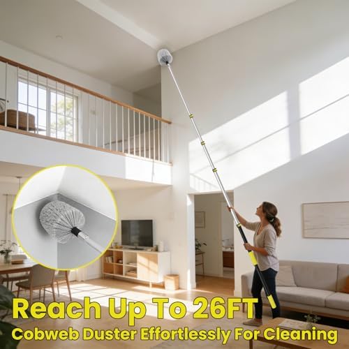 26FT High Reach Cobweb Duster - Image 2