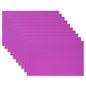 PATIKIL 5x8 Inch Anodized Aluminum Sheet Metal, 10Pcs Laser Plates Engraving Blanks 0.5MM Thin Rectangle for Crafting DIY House Laser Engraving, Purple
