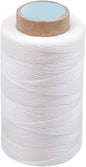 284 Yards Waxed Thread, 210D Heavy Duty Wax Upholstery Thread for Leather Sewing, 0.8mm Flat Waxed String for Bookbinding/Shoe Repairing/Leather Projects