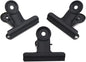 Coideal Black Bulldog Paper Clips 2 Inch, 20 Pack Large Metal Hinge Clips Binder Bull Clip Clamps for Food Bags, Pictures Photos, Art Crafts, Office Supply (50mm)