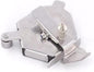 Bequilter Upgraded Multifunctional Magnetic Seam Guide for Sewing Machines, Adjustable Sewing Guide for Precise Stitching, Universal Sewing Supplies and Accessories (Silver)