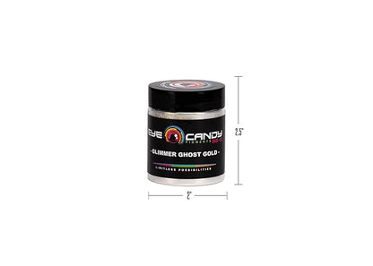 Eye Candy Premium Mica Powder Pigment “Glimmer Ghost Gold” (25g) Multipurpose DIY Arts and Crafts Additive | Woodworking, Natural Bath Bombs, Resin, Epoxy, Soap, Nail Polish (Glimmer Ghost Gold, 25G)