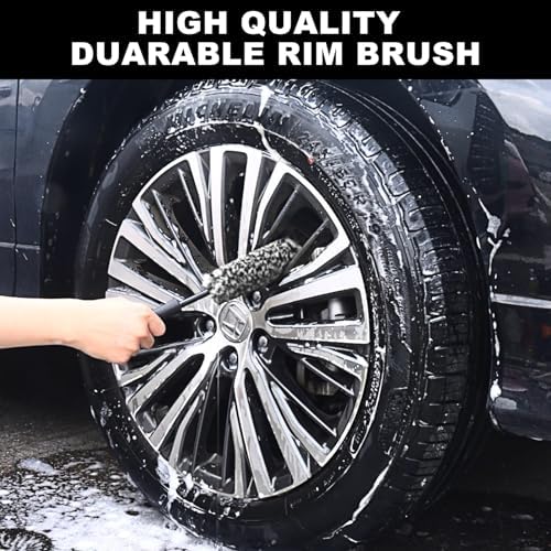 12Pcs Wheel Brush Kit for Cleaning Wheel and Tire, Wheel and Rim Brush - Image 7