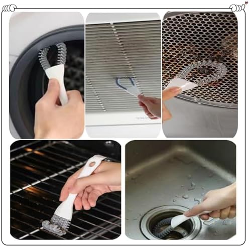 2 Pack Oven, Stove & BBQ Cleaning Brush Set - Image 5