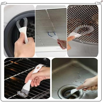 2 Pack Oven, Stove & BBQ Cleaning Brush Set - Image 5
