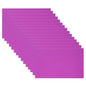 PATIKIL 5x8 Inch Anodized Aluminum Sheet Metal, 15Pcs Laser Plates Engraving Blanks 0.5MM Thin Rectangle for Crafting DIY House Laser Engraving, Purple