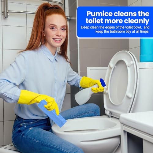 6 Pack Pumice Stone Toilet Bowl Cleaner, Pumice Stone - Image 7