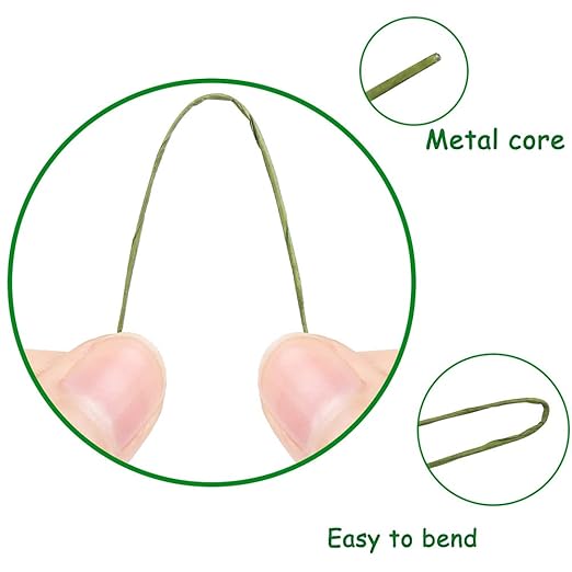 CCINEE 26 Gauge Dark Green Floral Wire Stem for Flower Arrangement Craft Supply,16 Inch,200PCS