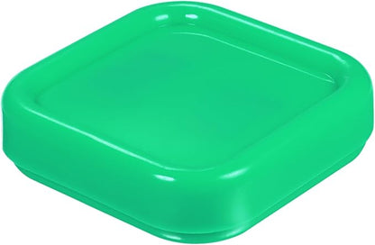 HARFINGTON Magnetic Pin Cushion Square Plastic Magnetic Sewing Pin Holder Storage Case Needle Cushion Tool for Sewing Projects, Green