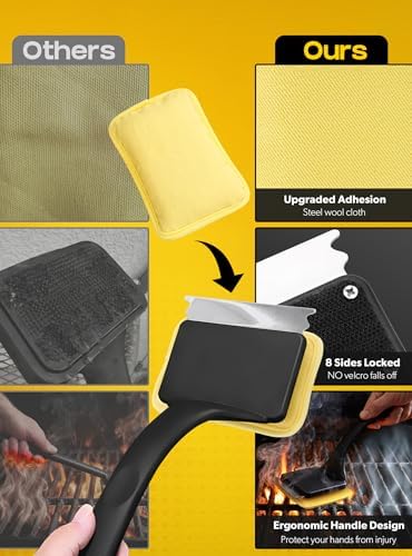 MEKER 4 PCS Grill Replacement Head - Image 5