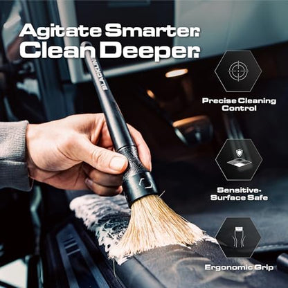 Blackline Car Detailing Brush Set, 2 Pack - Image 2