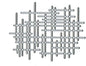 1Pc Silver Irregular Lines Metal Cutting Dies for Card Making, Paper Embossing Die-Cuts Sets, DIY Scrapbooking Photo Album Arts Crafts Templates, Stencils for Holiday Christmas Decoration，Scrapbooking