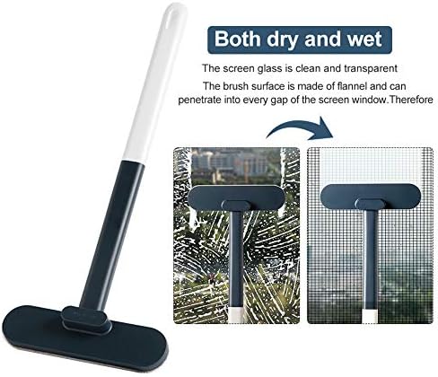 Versatile Handheld Window Screen Cleaning Brush: Dual-Purpose Tool - Image 4